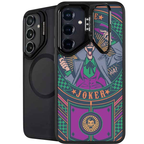 DC Comics The Joker Casino Chip Galaxy S25 Kickstand Case